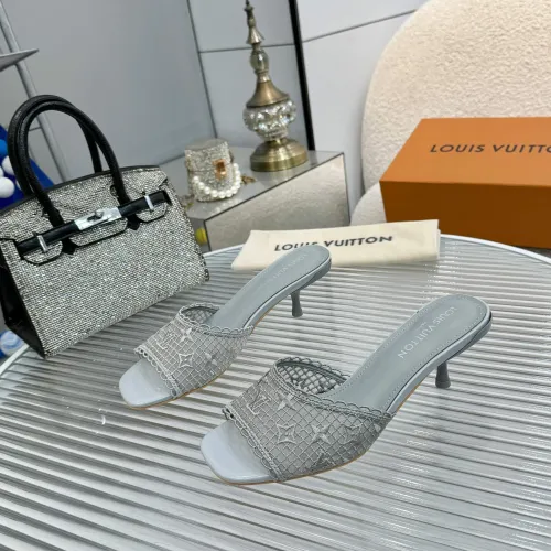 Wholesale Louis Vuitton Slippers For Women #1441890 $92.00 USD, Wholesale Quality Replica Louis Vuitton Slippers
