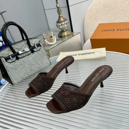 Wholesale Louis Vuitton Slippers For Women #1441892 $92.00 USD, Wholesale Quality Replica Louis Vuitton Slippers