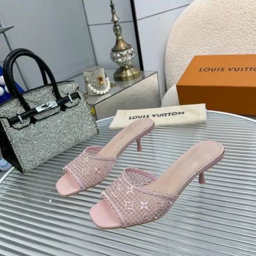 Wholesale Louis Vuitton Slippers For Women #1441894 $92.00 USD, Wholesale Quality Replica Louis Vuitton Slippers