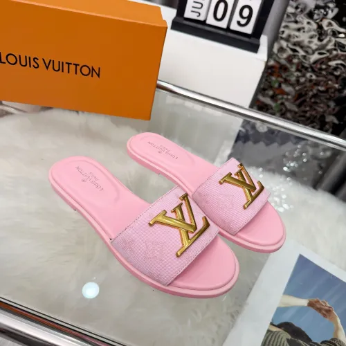 Wholesale Louis Vuitton Slippers For Women #1441898 $64.00 USD, Wholesale Quality Replica Louis Vuitton Slippers