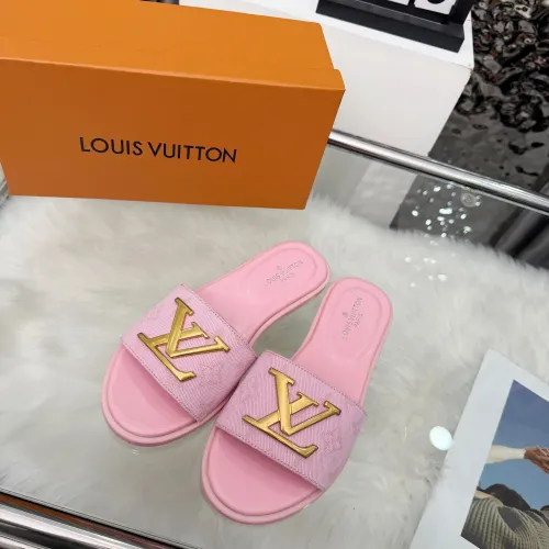 Replica Louis Vuitton Slippers For Women #1441898 $64.00 USD for Wholesale