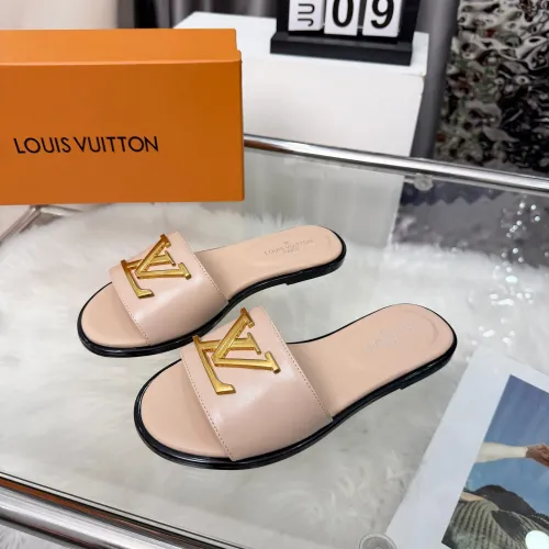 Wholesale Louis Vuitton Slippers For Women #1441899 $64.00 USD, Wholesale Quality Replica Louis Vuitton Slippers