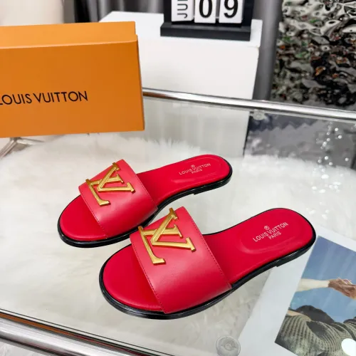 Wholesale Louis Vuitton Slippers For Women #1441900 $64.00 USD, Wholesale Quality Replica Louis Vuitton Slippers