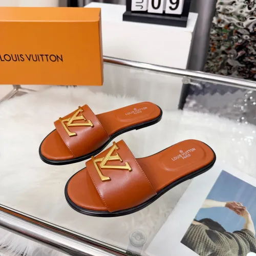 Wholesale Louis Vuitton Slippers For Women #1441901 $64.00 USD, Wholesale Quality Replica Louis Vuitton Slippers
