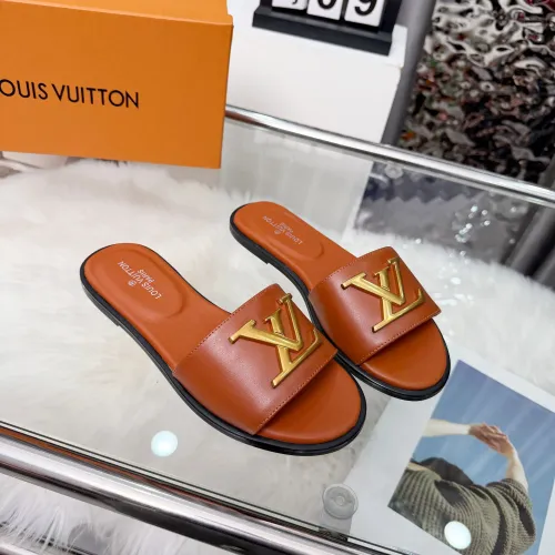 Replica Louis Vuitton Slippers For Women #1441901 $64.00 USD for Wholesale