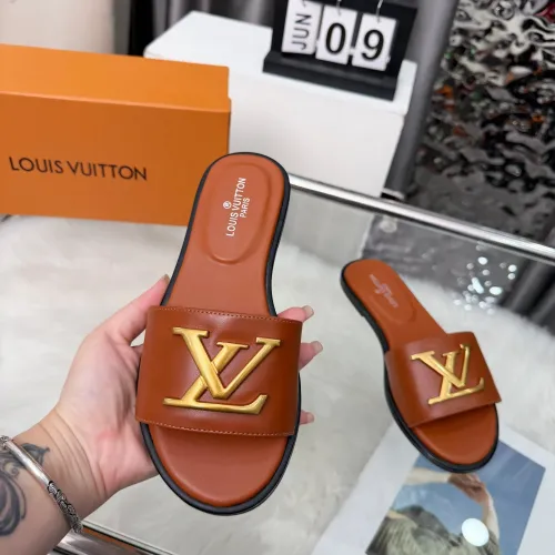 Replica Louis Vuitton Slippers For Women #1441901 $64.00 USD for Wholesale
