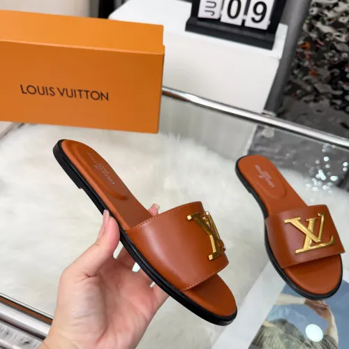 Replica Louis Vuitton Slippers For Women #1441901 $64.00 USD for Wholesale