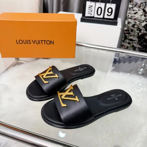 Wholesale Louis Vuitton Slippers For Women #1441902 $64.00 USD, Wholesale Quality Replica Louis Vuitton Slippers