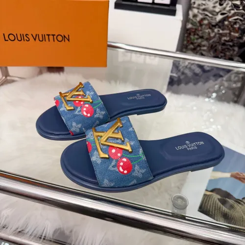 Wholesale Louis Vuitton Slippers For Women #1441904 $64.00 USD, Wholesale Quality Replica Louis Vuitton Slippers