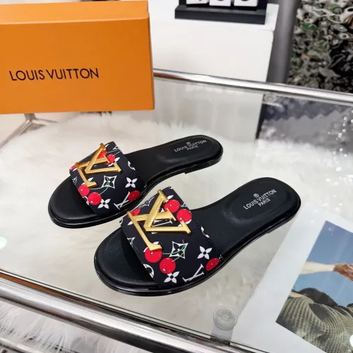 Wholesale Louis Vuitton Slippers For Women #1441905 $64.00 USD, Wholesale Quality Replica Louis Vuitton Slippers