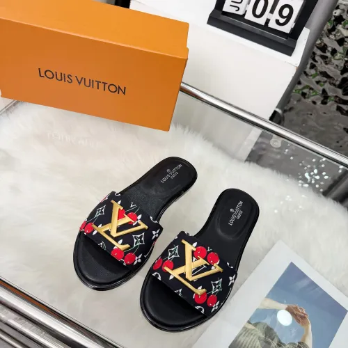 Replica Louis Vuitton Slippers For Women #1441905 $64.00 USD for Wholesale