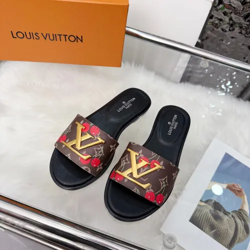 Replica Louis Vuitton Slippers For Women #1441906 $64.00 USD for Wholesale