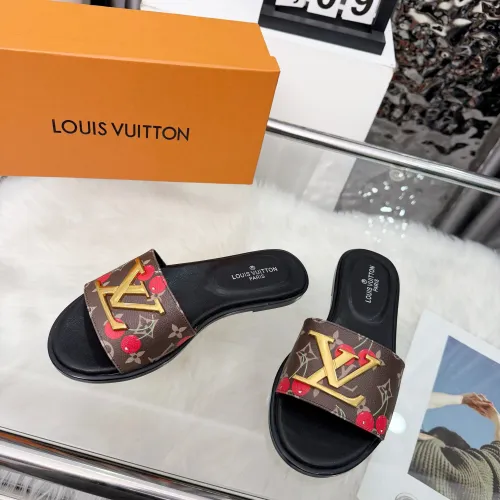 Replica Louis Vuitton Slippers For Women #1441906 $64.00 USD for Wholesale