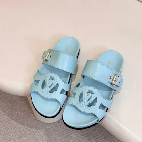Replica Louis Vuitton Slippers For Women #1441916 $85.00 USD for Wholesale