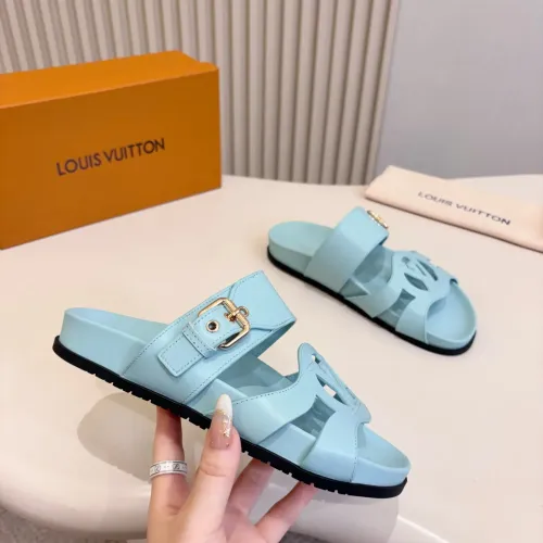 Replica Louis Vuitton Slippers For Women #1441916 $85.00 USD for Wholesale