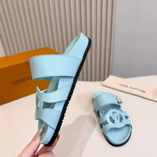 Replica Louis Vuitton Slippers For Women #1441916 $85.00 USD for Wholesale