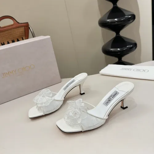 Wholesale Jimmy Choo Slippers For Women #1441919 $98.00 USD, Wholesale Quality Replica Jimmy Choo Slippers