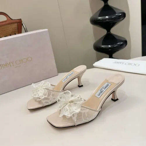 Wholesale Jimmy Choo Slippers For Women #1441920 $98.00 USD, Wholesale Quality Replica Jimmy Choo Slippers