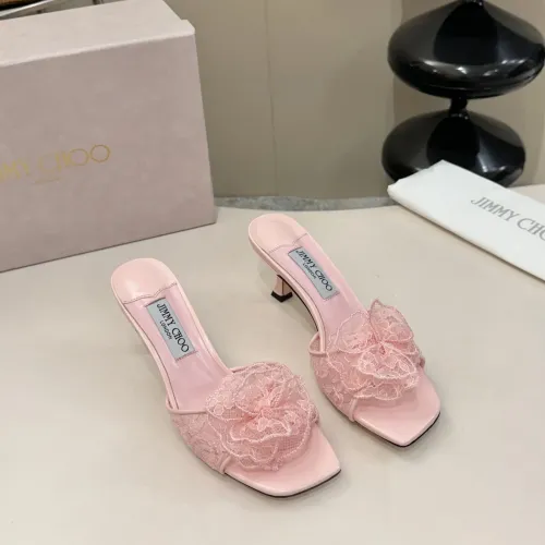 Replica Jimmy Choo Slippers For Women #1441922 $98.00 USD for Wholesale