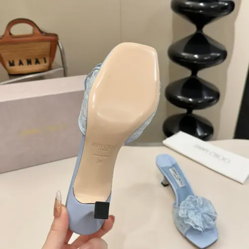 Replica Jimmy Choo Slippers For Women #1441923 $98.00 USD for Wholesale