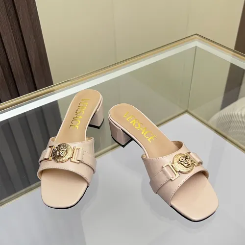 Replica Versace Slippers For Women #1441948 $82.00 USD for Wholesale