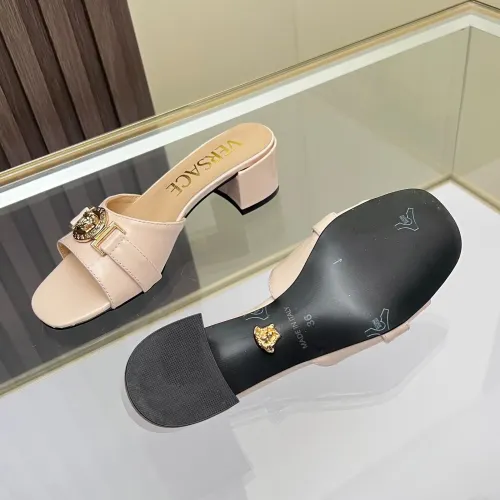 Replica Versace Slippers For Women #1441948 $82.00 USD for Wholesale