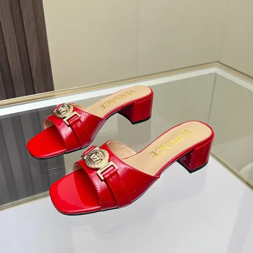 Wholesale Versace Slippers For Women #1441949 $82.00 USD, Wholesale Quality Replica Versace Slippers