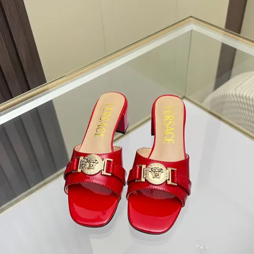 Replica Versace Slippers For Women #1441949 $82.00 USD for Wholesale