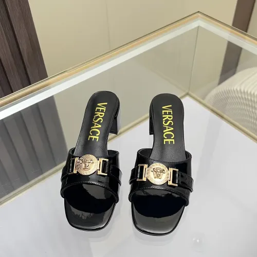 Replica Versace Slippers For Women #1441950 $82.00 USD for Wholesale