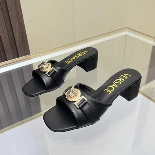 Wholesale Versace Slippers For Women #1441951 $82.00 USD, Wholesale Quality Replica Versace Slippers