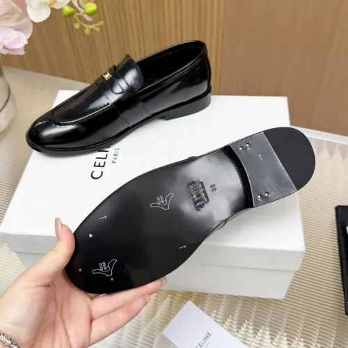 Replica Celine Leather Shoes For Women #1441971 $118.00 USD for Wholesale
