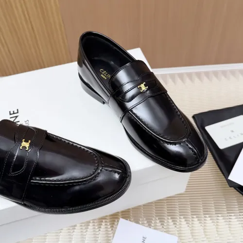 Replica Celine Leather Shoes For Women #1441971 $118.00 USD for Wholesale