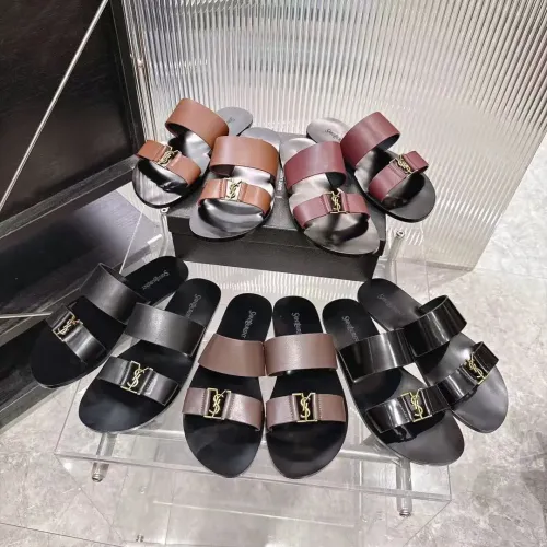 Replica Yves Saint Laurent YSL Slippers For Women #1441973 $98.00 USD for Wholesale