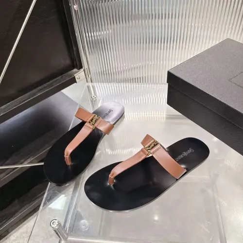 Wholesale Yves Saint Laurent YSL Slippers For Women #1441977 $98.00 USD, Wholesale Quality Replica Yves Saint Laurent YSL Slippers