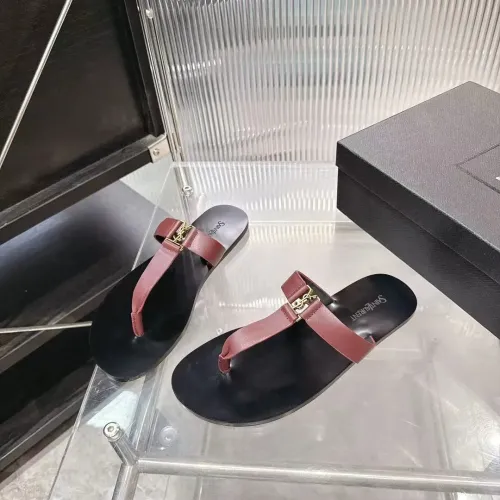 Wholesale Yves Saint Laurent YSL Slippers For Women #1441979 $98.00 USD, Wholesale Quality Replica Yves Saint Laurent YSL Slippers