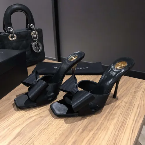 Wholesale Yves Saint Laurent YSL Slippers For Women #1441986 $108.00 USD, Wholesale Quality Replica Yves Saint Laurent YSL Slippers