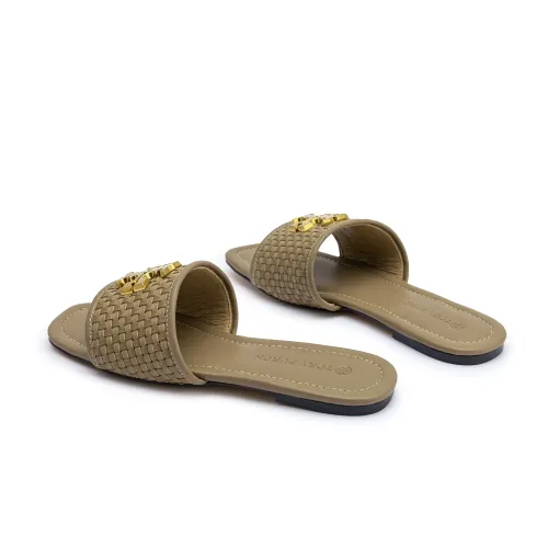Replica Tory Burch Slippers For Women #1441988 $85.00 USD for Wholesale
