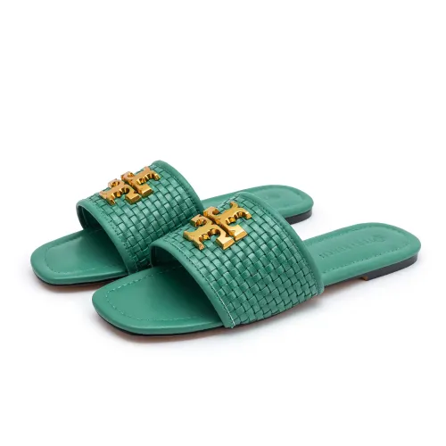 Replica Tory Burch Slippers For Women #1441989 $85.00 USD for Wholesale