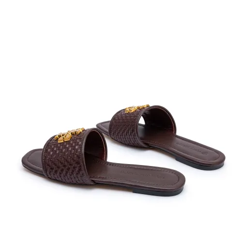 Replica Tory Burch Slippers For Women #1441990 $85.00 USD for Wholesale