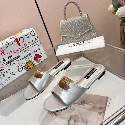 Wholesale Dolce &amp; Gabbana D&amp;G Slippers For Women #1442000 $82.00 USD, Wholesale Quality Replica Dolce &amp; Gabbana D&amp;G Slippers