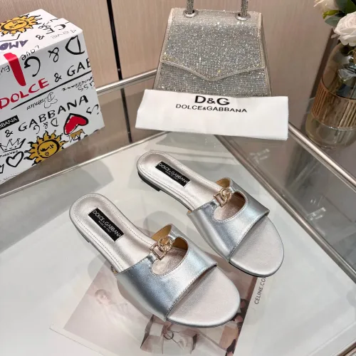 Replica Dolce & Gabbana D&G Slippers For Women #1442000 $82.00 USD for Wholesale