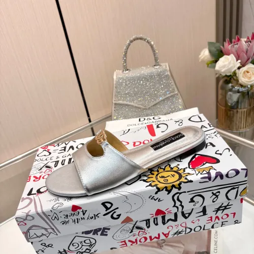 Replica Dolce & Gabbana D&G Slippers For Women #1442000 $82.00 USD for Wholesale