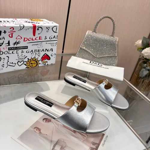 Replica Dolce & Gabbana D&G Slippers For Women #1442000 $82.00 USD for Wholesale