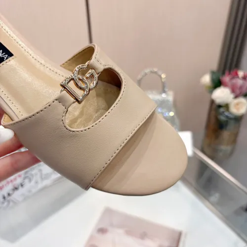 Replica Dolce & Gabbana D&G Slippers For Women #1442003 $82.00 USD for Wholesale