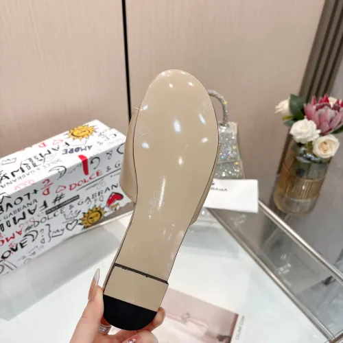 Replica Dolce & Gabbana D&G Slippers For Women #1442003 $82.00 USD for Wholesale