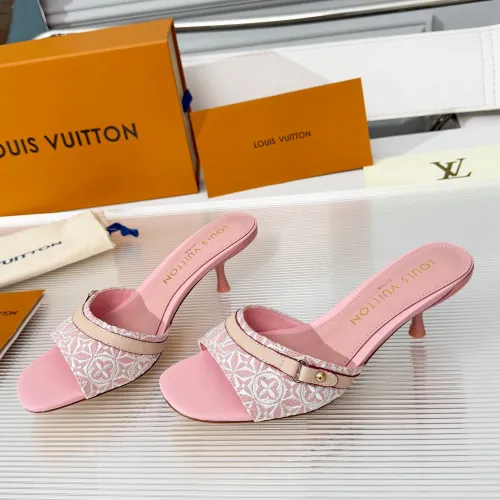 Wholesale Louis Vuitton Slippers For Women #1442015 $102.00 USD, Wholesale Quality Replica Louis Vuitton Slippers