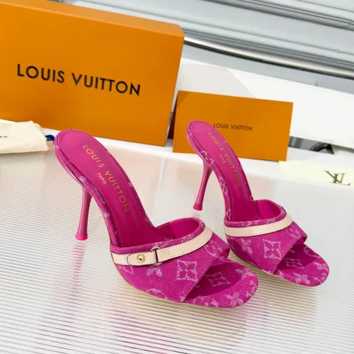 Wholesale Louis Vuitton Slippers For Women #1442020 $102.00 USD, Wholesale Quality Replica Louis Vuitton Slippers