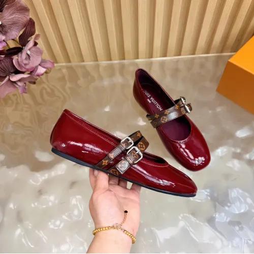 Wholesale Louis Vuitton Flat Shoes For Women #1442038 $102.00 USD, Wholesale Quality Replica Louis Vuitton Flat Shoes