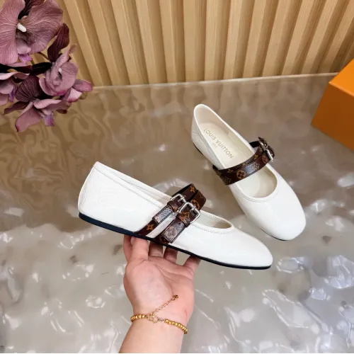 Wholesale Louis Vuitton Flat Shoes For Women #1442039 $102.00 USD, Wholesale Quality Replica Louis Vuitton Flat Shoes