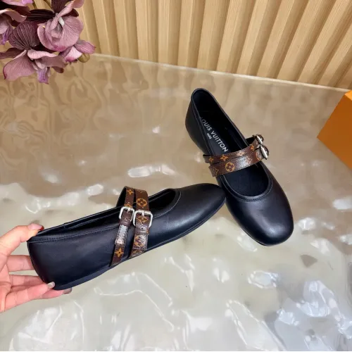 Wholesale Louis Vuitton Flat Shoes For Women #1442040 $102.00 USD, Wholesale Quality Replica Louis Vuitton Flat Shoes